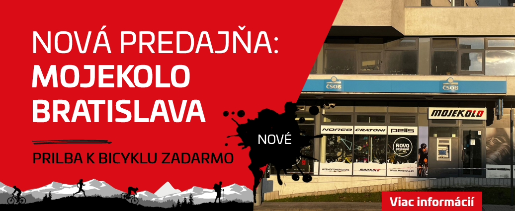 Otvárame novú predajňu v Bratislave: Mojekolo už aj na Slovensku