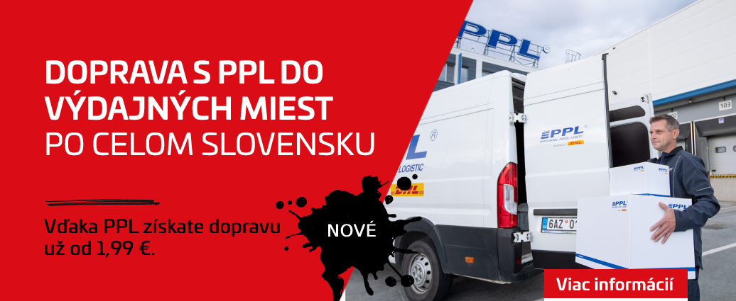 Doprava s PPL do výdajných miest po celom Slovensku