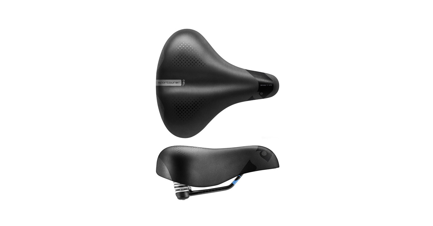 Sella Sportourer Zeta Comfort Gel: Made In Italy Con Tecnologia Hi-Viz - 4