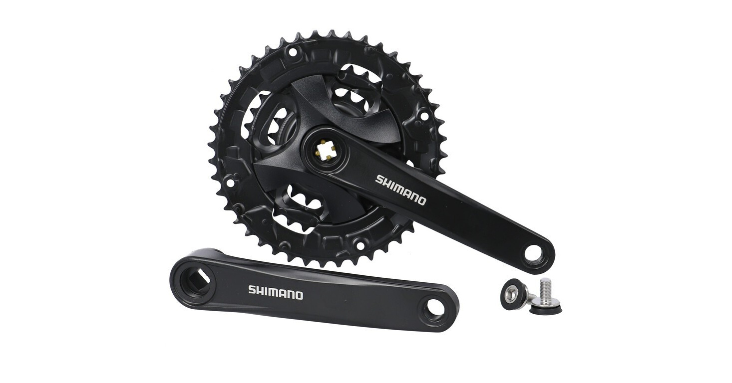 Pédalier Shimano Altus FC-MT101 3x9 Vitesses - 22/32/44 Dents - Longueur De Manivelle 170 Mm - Standard Carré Conique