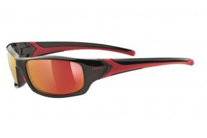 UVEX Brýle Sportstyle 211 black/red (2213)