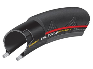CONTINENTAL Ultra Sport II drát černá/červená