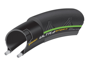 CONTINENTAL Ultra Sport II drát černá/zelená