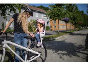 Dětská sedačka HAMAX Caress White/Black