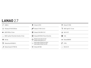 GHOST Lanao 2.7 star white/ruby pink