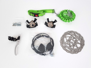 QERIDOO Kotoučové brzdy pro vozíky 2018