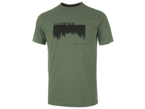 GHOST Tričko MTN Casual Line Woods Green