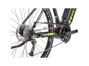 LEADER FOX BEND černá mat/zelená