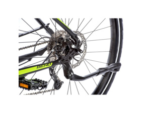 LEADER FOX BEND černá mat/zelená