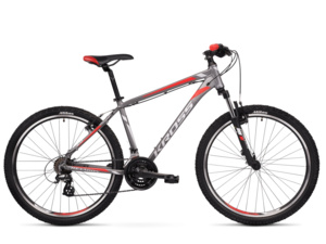 KROSS Hexagon 2.0 26 graphite/silver/red