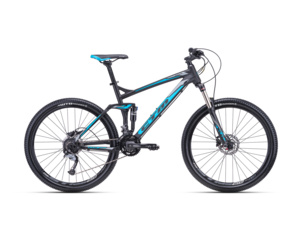 CTM Rocker matná černá/modrá