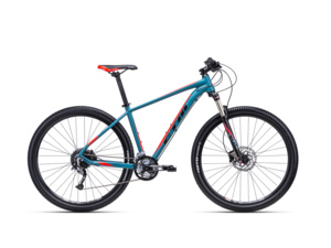 CTM Rambler 2.0 matná šedomodrá/červená 27.5"
