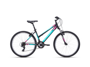 CTM Stefi 2.0 matná černá/tyrkysová