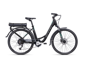 CTM e-Terra matná černá/tyrkysová 26 - 17“