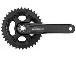 SHIMANO Kliky Deore FC-M6000 2x10s 175 mm - 34/24 zubů