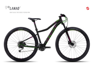 GHOST Lanao 3 29 black/green/pink