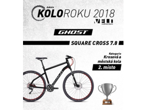 GHOST Square Cross X 3.8 Lady silver/blue