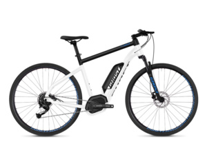 GHOST Hybride Square Cross B2.9 white/black/blue