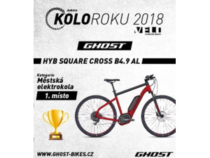 GHOST Hybride Square Cross B2.9 Lady white/black/blue