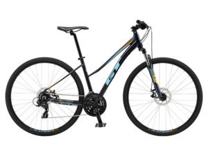 GT Transeo Comp Womens Gloss Corsa/Skyblue