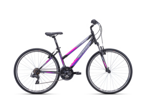 CTM JESSIE matná černá/fialová