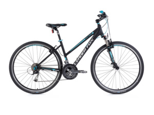 LEADER FOX ŠUMAVA Lady černá mat/modrá