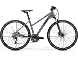 MERIDA Crossway 500 Lady Matt Dark Silver (Blue/Dark Blue)