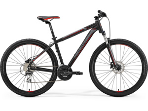 MERIDA Big.Seven 20-D Matt Black (Red/Silver)