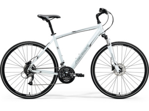 MERIDA Crossway 40-D pearl white (silver/black)