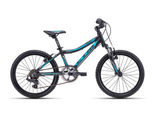 CTM JERRY 2.0 matná černá/bledě modrá