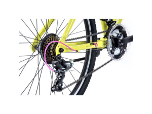 LEADER FOX MXC Lady žlutá/fialová