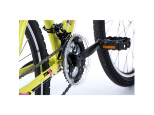 LEADER FOX MXC Lady žlutá/fialová