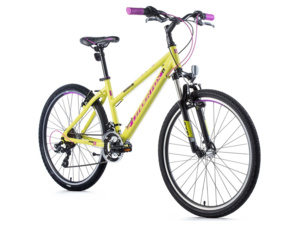 LEADER FOX MXC Lady žlutá/fialová