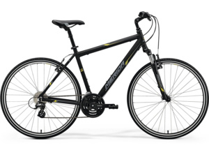 MERIDA Crossway 15-V matt black (yellow/grey)