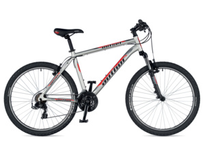 AUTHOR Outset stříbrná matná/červená