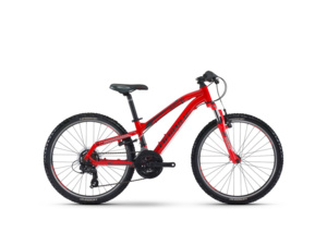 HAIBIKE SEET HardFour 1.0 24 červená/antracit/stríbrná
