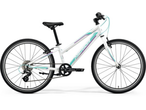 MERIDA Matts J.24 Race pearl white (purple/teal)