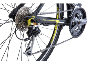 LEADER FOX ŠUMAVA Lady černá mat/žlutá