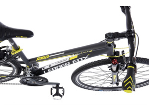 LEADER FOX ŠUMAVA Lady černá mat/žlutá