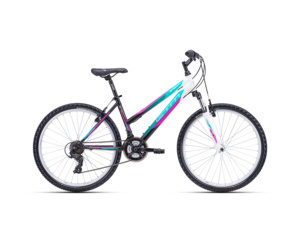 CTM Stefi 2.0 černá/tyrkysová