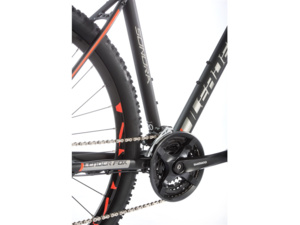 LEADER FOX SONORA 29 černá mat/oranžová