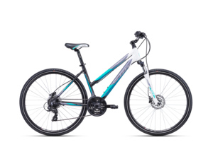 CTM MAXIMA 3.0 matná černá/tyrkysová