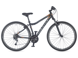 AUTHOR Stratos ASL černá matná/oranžová