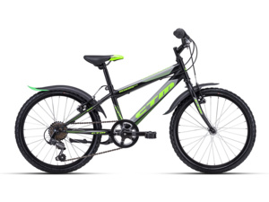 CTM Scooby 2.0 matná černá/zelená