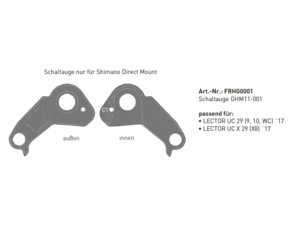 GHOST Patka FRHG0001 Shimano Direct Mount