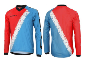 GHOST Dres AM dlouhý rukáv red/blue