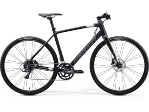 MERIDA Speeder 200 Matt Black (Silver)