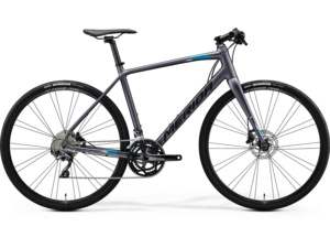 MERIDA Speeder 500 Matt Anthracite (Black/Blue)
