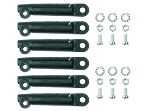 Náhradní díly pro blatníky SKS Fixing Adapter Esc Vario For 4.5mm U-Stays 6 Pcs