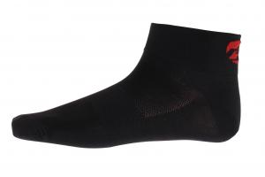 GHOST Ponožky black/red